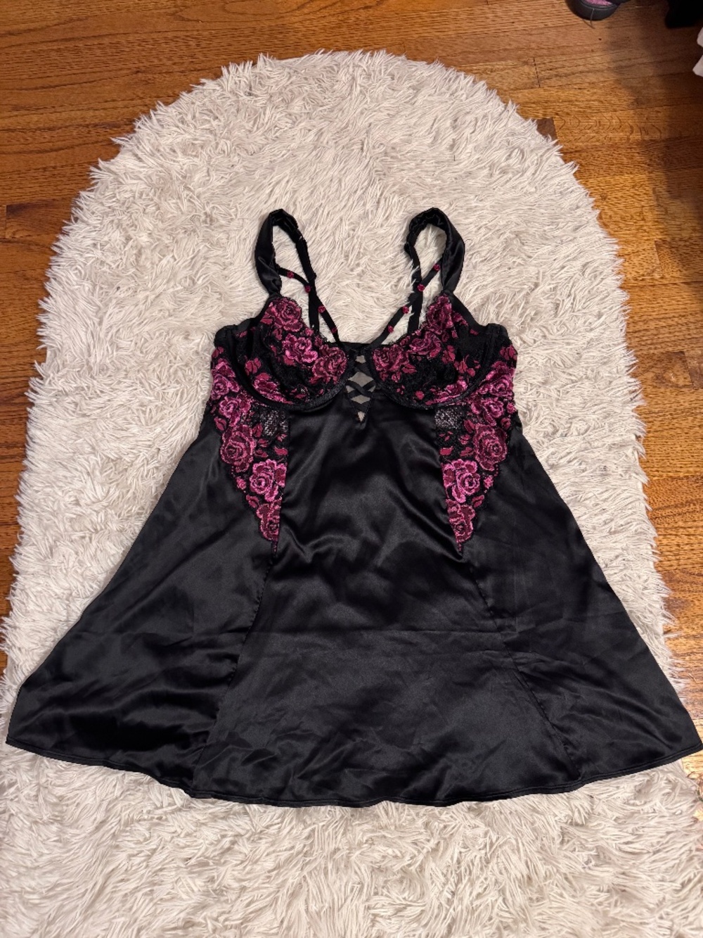 Torrid Rose Slip Dress size 2 plus size